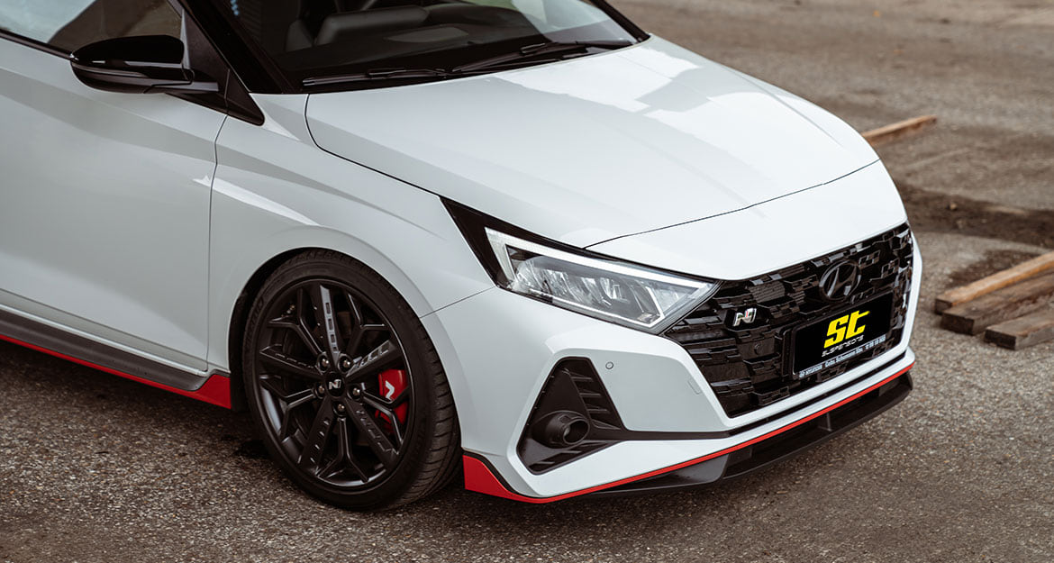 Das N auf dem Kühlergrill steht für Namyang und Nürburgring